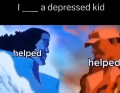 I helped