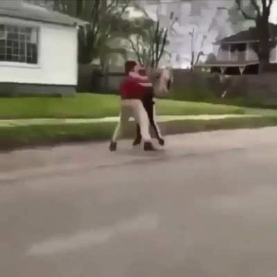 If you’re not that good at fighting, why are you fighting a kid 20-30+ lbs heavier then you?