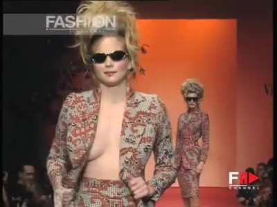 Stripping on the catwalk