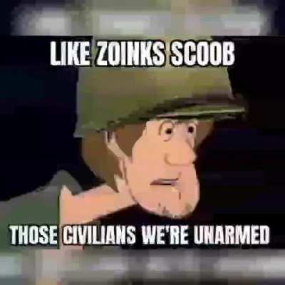 Scooby is a war criminal