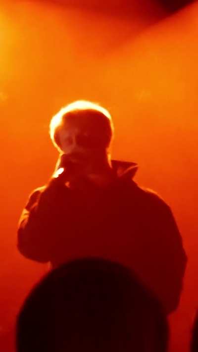 Corbin Belgium, October 2nd. A different take of 'Clown on Stage'. Sacred moment.