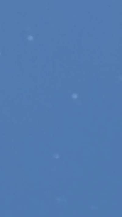 Possible UFOs sighting in South Africa. They kept ascending till they weren't visible any more. Time 11:50 CAT