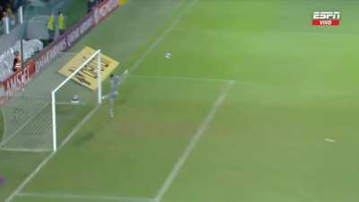 [Sudamericana] Santos 1 - [1] Banfield - Nicol&aacute;s Domingo 45+1' Great strike