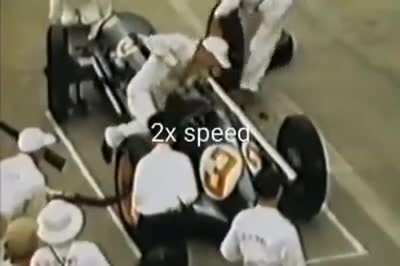 Pit Stops 1950 vs 2021
