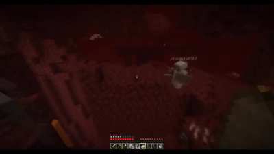 A clip from my 2 hour "Speedrun" of Minecraft