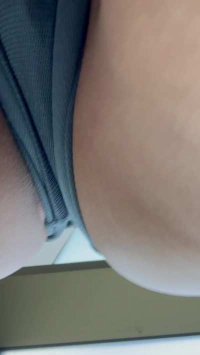 POV i plop down on your face after my workout 😳