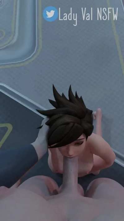 Tracer blowing Futa Zarya (LadyVal)