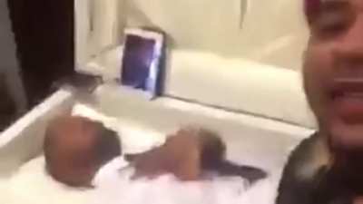 Facebook live at the funeral