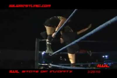 Kitana Vera gets an uppercut