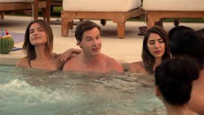 Aimee Garcia, Tom Ellis, Erik Stocklin, 2 ladies - Lucifer s4e06 (US2019) (2/2) - VIP spa