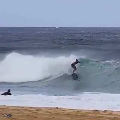 Surfer Does A Flippity Doo Dah