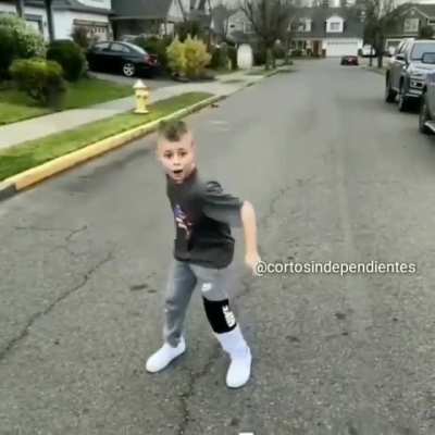 While I rock this trick shot