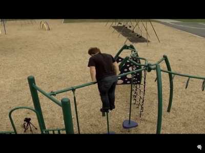 That sounded like he burst both his balls