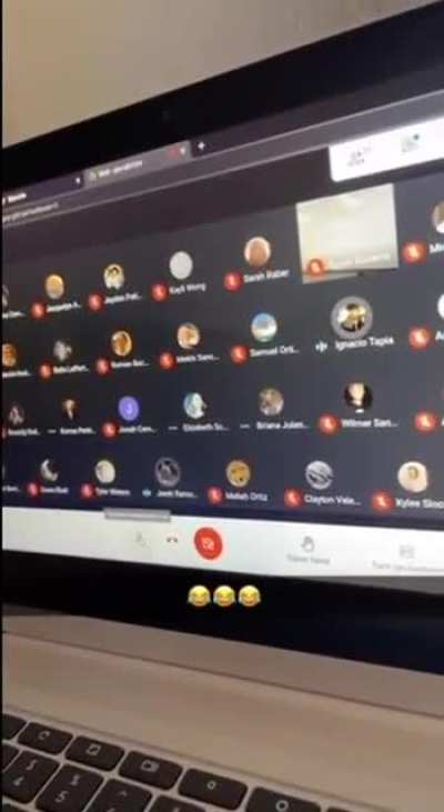 WCGW Forgetting to Mute Yourself in a Zoom Meeting