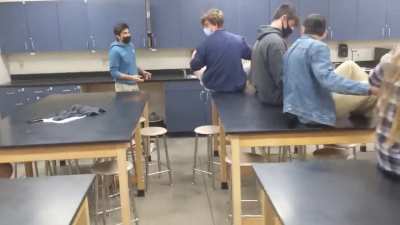 what five hundred thousand volts with just a fistbump feels like.