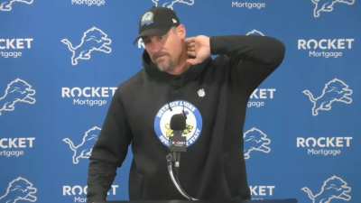 [Highlight] Dan Campbell gives the stadium staff at Ford Field a shoutout during his press conference: &ldquo;They didn&rsquo;t intend on spending their whole weekend and really the next week leading into Thanksgiving dealing with all this.&rdquo;