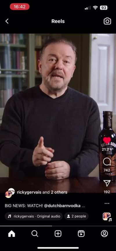 Is that a hint of the old piss taking gervais showing classic Brentisms that I see ? Nah I&rsquo;m sure he will be back to telling us how many lives afterlife has directly saved in his next post , it&rsquo;s all &ldquo; me me me what I can get from the world &ldquo;. When are yo
