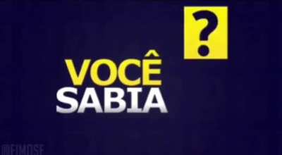 o t&iacute;tulo esta vendo "Voc&ecirc; Sabia"