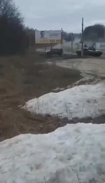 NLAW strike on a russian tank