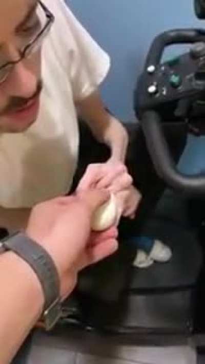 He tried