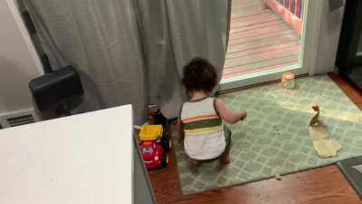 My wife has been intentionally been picking up trash in front of our toddler and making him think it&rsquo;s a game. Pretty sure she is nailing this parenting thing.