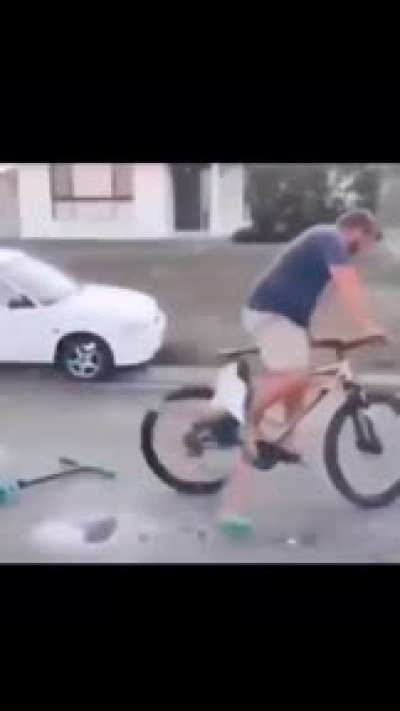 kid becomes wheel