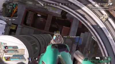 Felt pretty bad about this, Loba definitely jumped out of her chair...