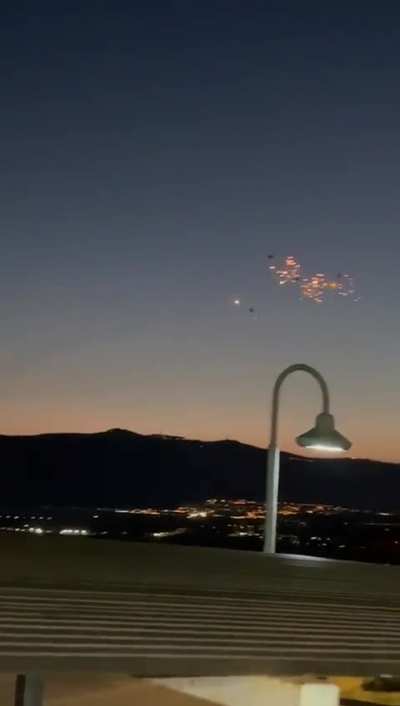 Interceptions of rockets fired from Lebanon towards Kiryat Shmona