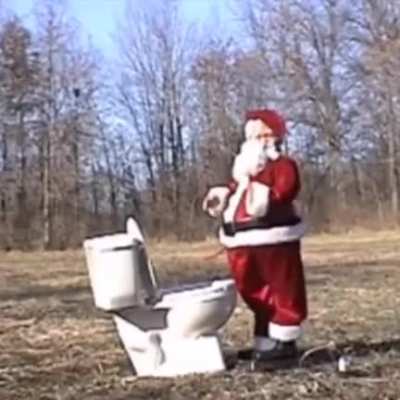 Santa go boom