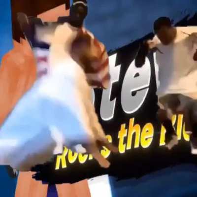 Yo cuando meten a steve en el smash