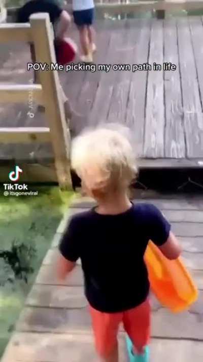 Taking your own path in life