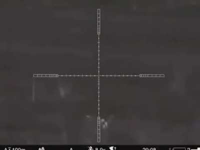 Russian assault squad gets taken down by Ukrainian sniper near Avdiivka