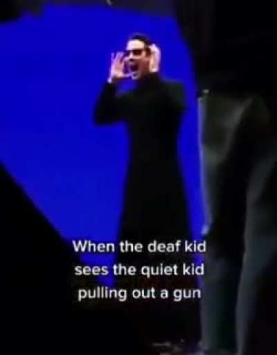 at least he tried
