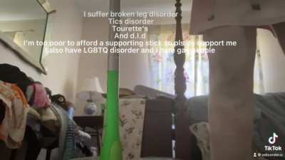 Broken leg disorder