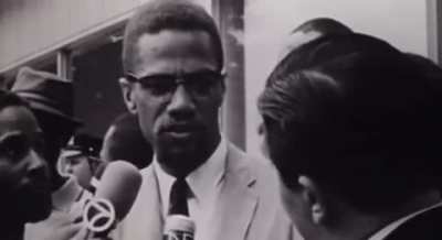 Reporter: &ldquo;Are you afraid of being killed? Malcolm Responds: