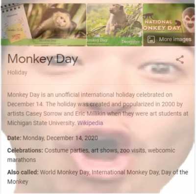 da monke day