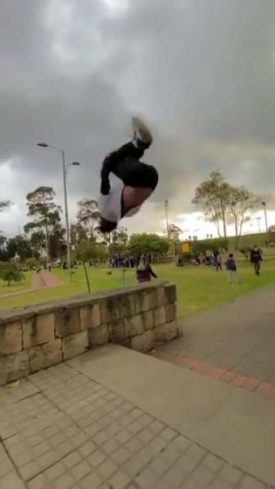 WCGW Doing A Backflip Unprofessionally