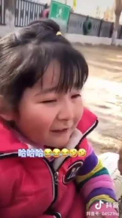 Young Uyghur girl ashamed to speak her name in her native language