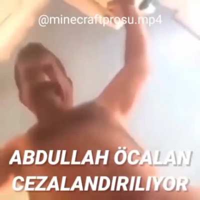 Abdullah &Ouml;calan cezalandırılıyor
