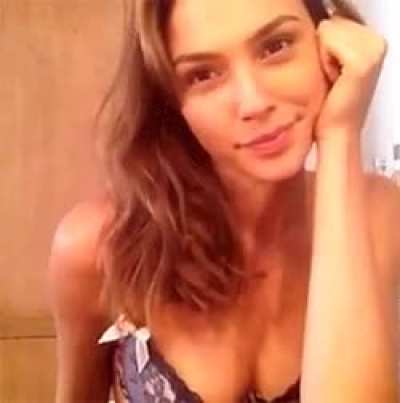 Gal Gadot being adorable