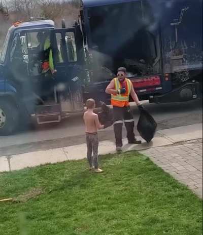 very patient kid