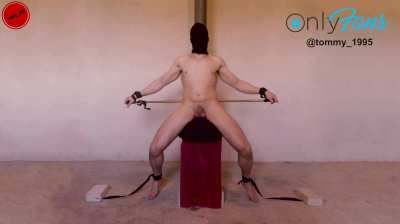 Mistress tied me to the machine and told me I’m not allowed to cum. Well…uh...