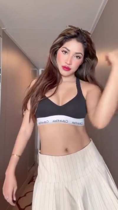 Shivani Singh in Black Calvin Klein&acirc;s 