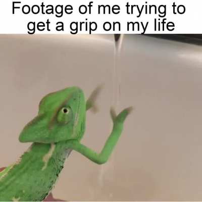 Keeps slipping out of my hands
