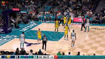 [Highlight] Bennedict Mathurin scores on 3 straight trips down the court
