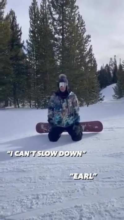 I can't slow down