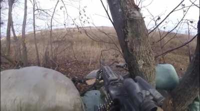A Day At The Frontline: Trench combat in Ukraine with the International Legion (Full video on YouTube)