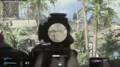 "I have a really good gun"