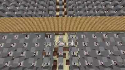 Para el 170 Aniversario del paso a la inmortalidad del General José de San Martín recreé la Marcha de San Lorenzo en Minecraft