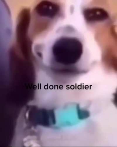 Well done comrade
